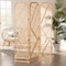Bali & Pari Firenze Modern Bohemian Natural Brown Rattan Room Divider 236-13258-ZORO - alternate 3